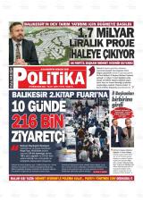 BALIKESİR POLİTİKA
