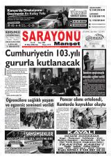 SARAYÖNÜ MANŞET