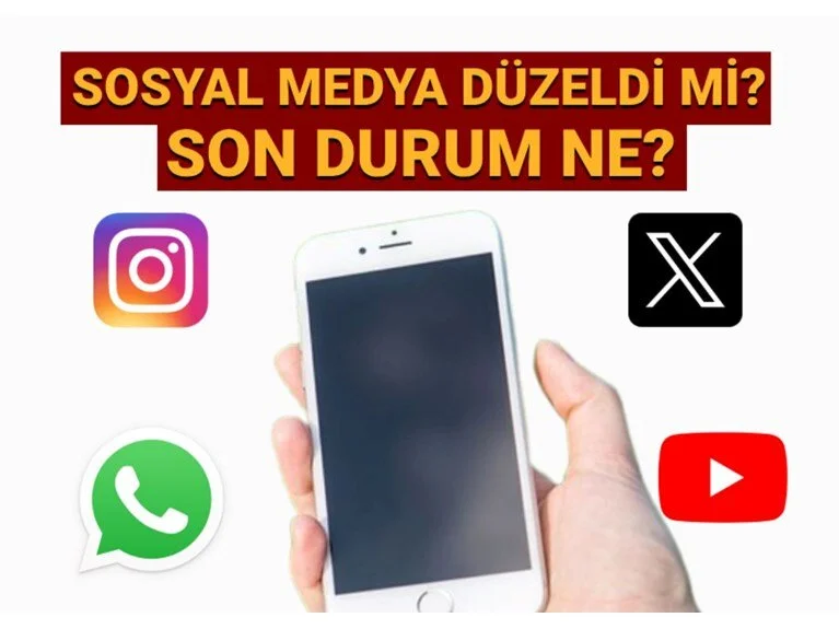 sosyal medya erişim sorununda son durum ne? Twitter, Instagram, Youtube, Whatsapp ve Tiktok açıldı mı