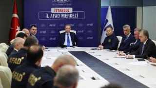 Cumhurbaşkanı Erdoğan: Devlet olarak tüm birimlerimizle teyakkuz halindeyiz