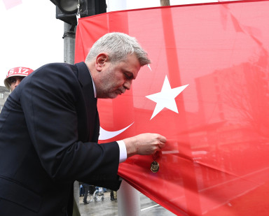 Görgel: “Ecdadımızın Kutlu Mücadelesi İstiklal Madalyası ile Taçlanmıştır