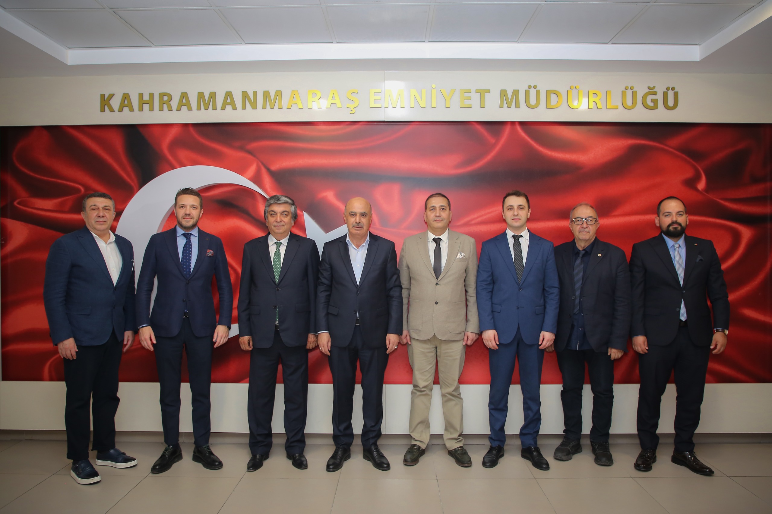 Kahramanmaraş Emniyet ve Asayiş Derneği Yönetiminden İl Emniyet Müdürümüze Ziyaret