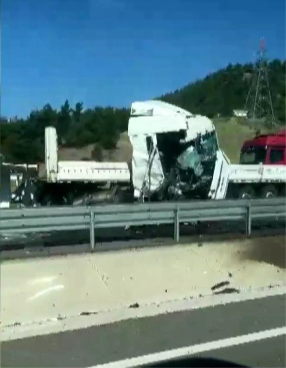 Kahramanmaraş’ta tır kazasında sürücü yaralandı, durumunun iyi olduğu bildirildi