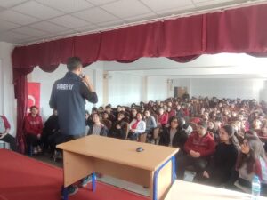 SİBERAY PROGRAMI KAPSAMINDA BİLGİLENDİRME FAALİYETLERİ İl Emniyet Müdürlüğümüz Siber Suçlarla Mücadele Şube Müdürlüğümüzce Siber Suçların