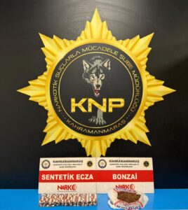 KAHRAMANMARAŞ UYUŞTURUCU MADDE TİCARETİ ŞÜPHELİSİ 1 ŞAHIS YAKALANDI