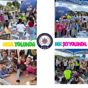 Kahramanmaraş İl Emniyet Müdürlüğü Trafik Şube Müdürlüğümüz tarafından *Okul Yolunda Herşey Yolunda* temalı *Trafik Dedektifleri* projesi kapsamında;