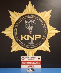 Kahramanmaraş Narkotik Suçlarla Mücadele Şube Müdürlüğümüzce uyuşturucu madde ticaretinin önlenmesine yönelik yapılan çalışmalar kapsamında.