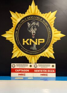 Kahramanmaraş Narkotik Şube Müdürlüğü görevlilerince yapılan çalışmalarda