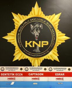 Kahramanmaraş Narkotik Şube Müdürlüğü Elbistan Büro Amirliği görevlilerince