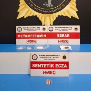 Kahramanmaraş Narkotik Suçlarla Mücadele Şube Müdürlüğü.