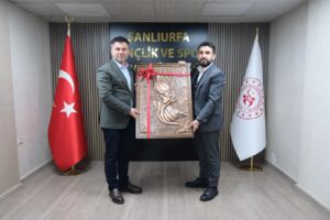 Gençlik ve Spor İl Müdürümüz Sayın İsa Yazıcı’yı, Genel Başkanımız Sayın İbrahim Beşinci