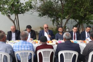 BAŞKAN AKPINAR 90. MAHALLE TOPLANTISINDA ÇOBANLI MAHALLESİ SAKİNLERİYLE BULUŞTU