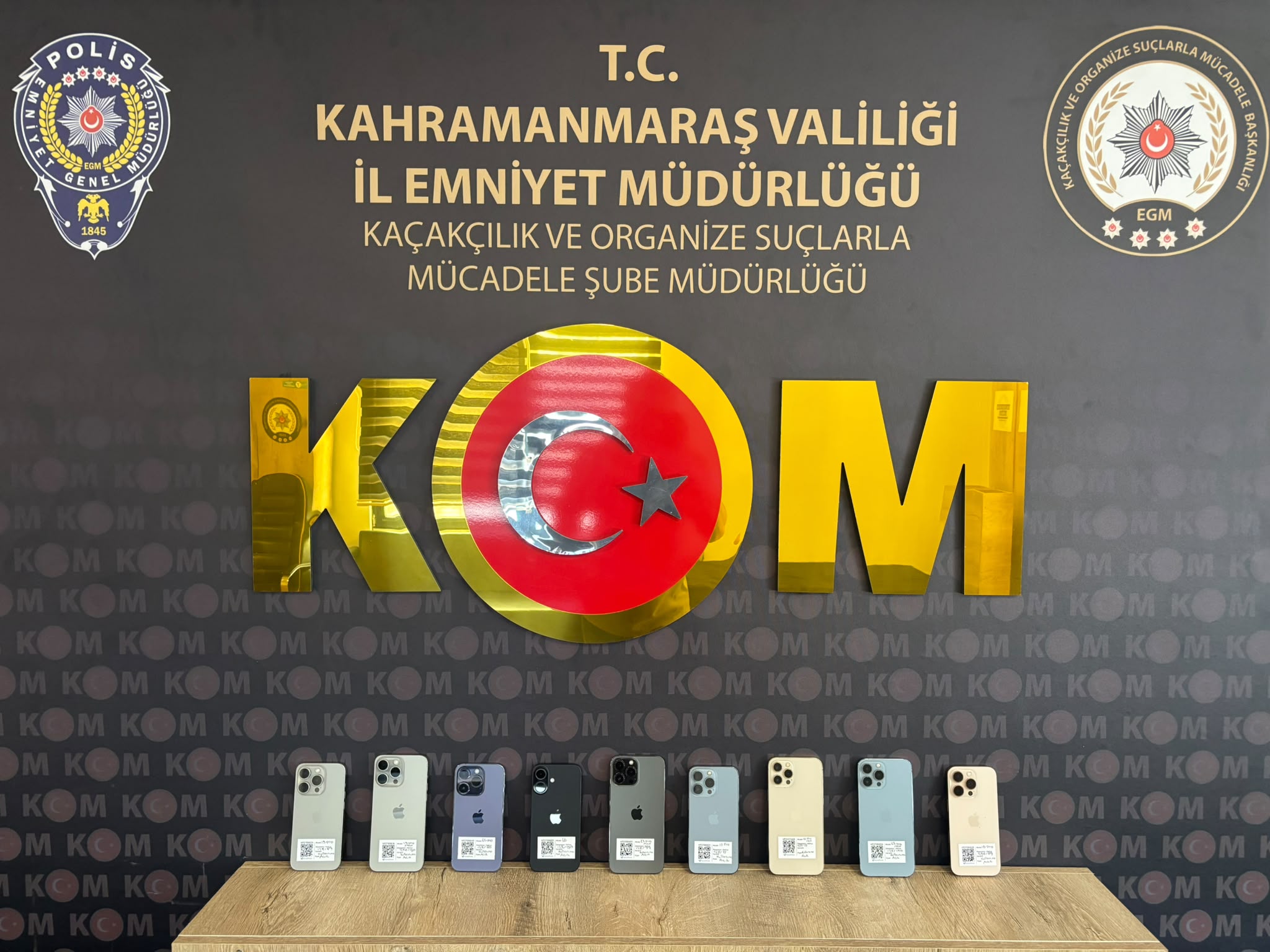 Kahramanmaraş Emniyet Müdürlüğü KOM Şube Müdürlüğü