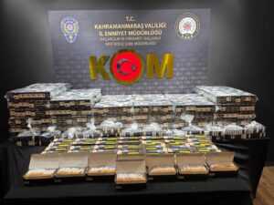 Kahramanmaraş Emniyet Müdürlüğü KOM Şube Müdürlüğü görevlilerince